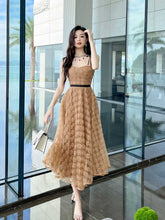 Spaghetti Straps Aline Floral Dress